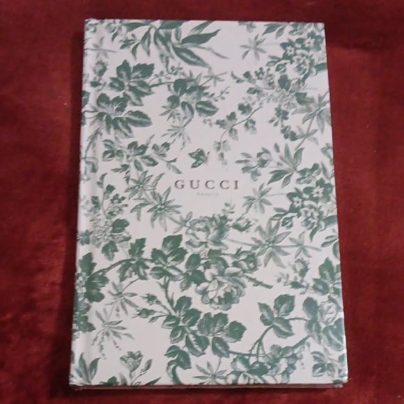 Gucci Accessories - Gucci Green Floral Journal